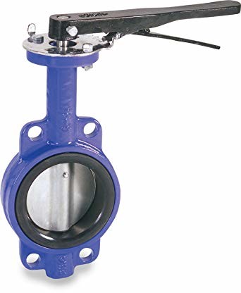 china factory wholesale wafer butterfly valve with handle operated