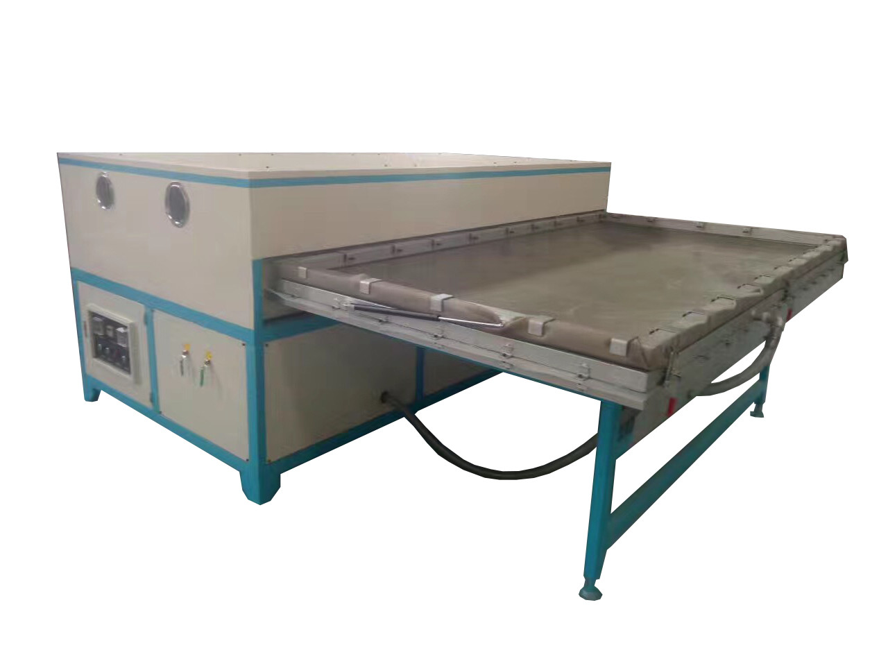 Vacuum press machine Single work table