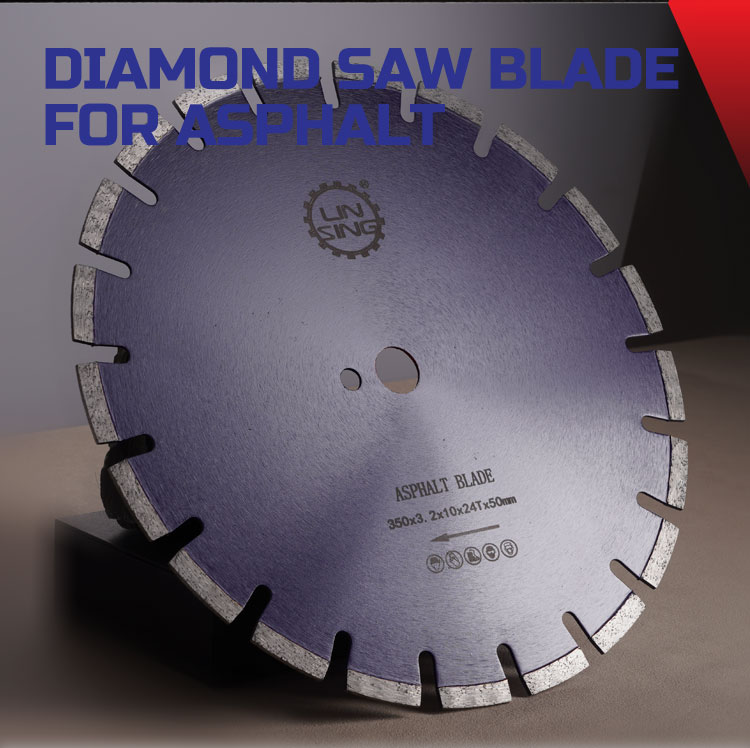 24 Teeth per Inch D350mm Diamond Saw Blade for Professional Stone Concrete Cutting