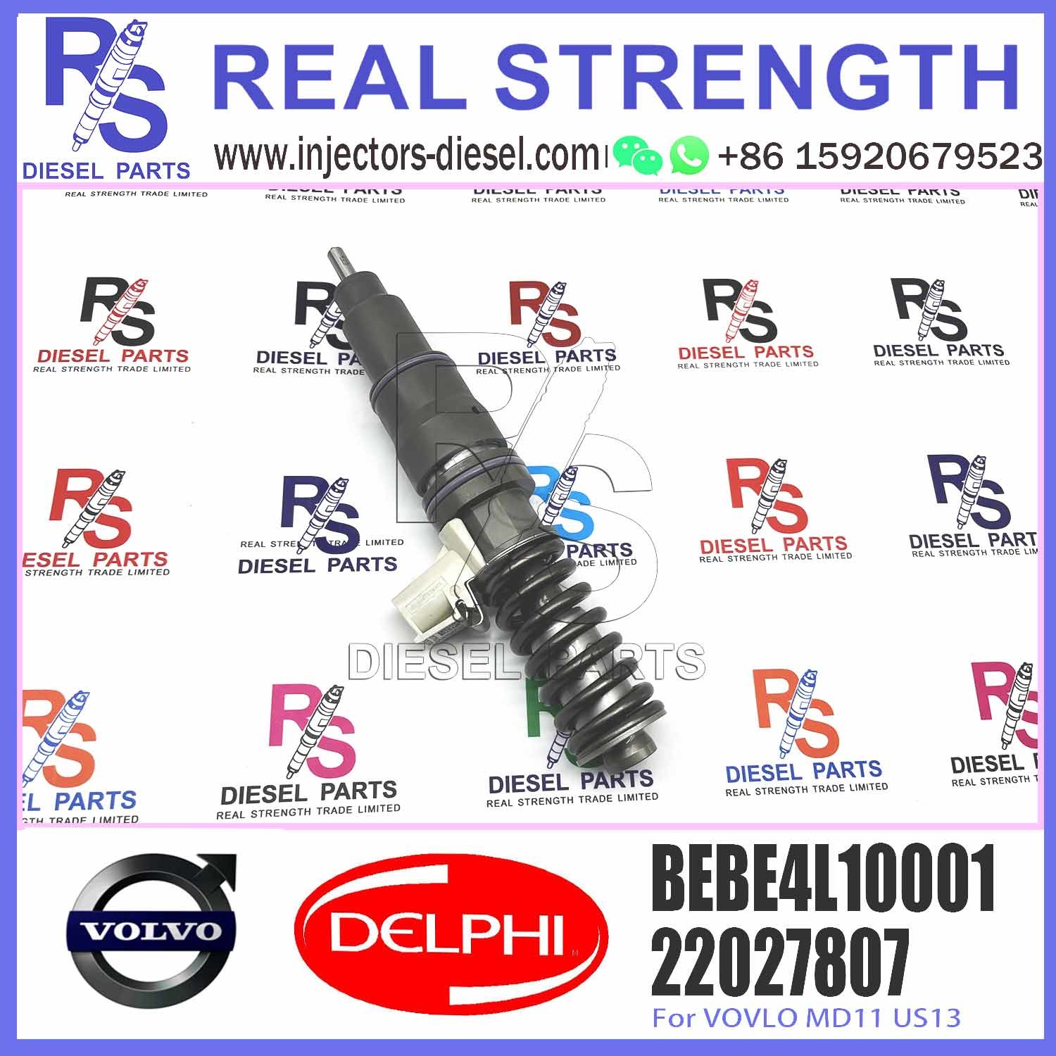 22027807 BEBE4L10001 E3.5 Diesel Fuel Injector For V-O-L-V TRUCK V-O-L-V MD11 US13