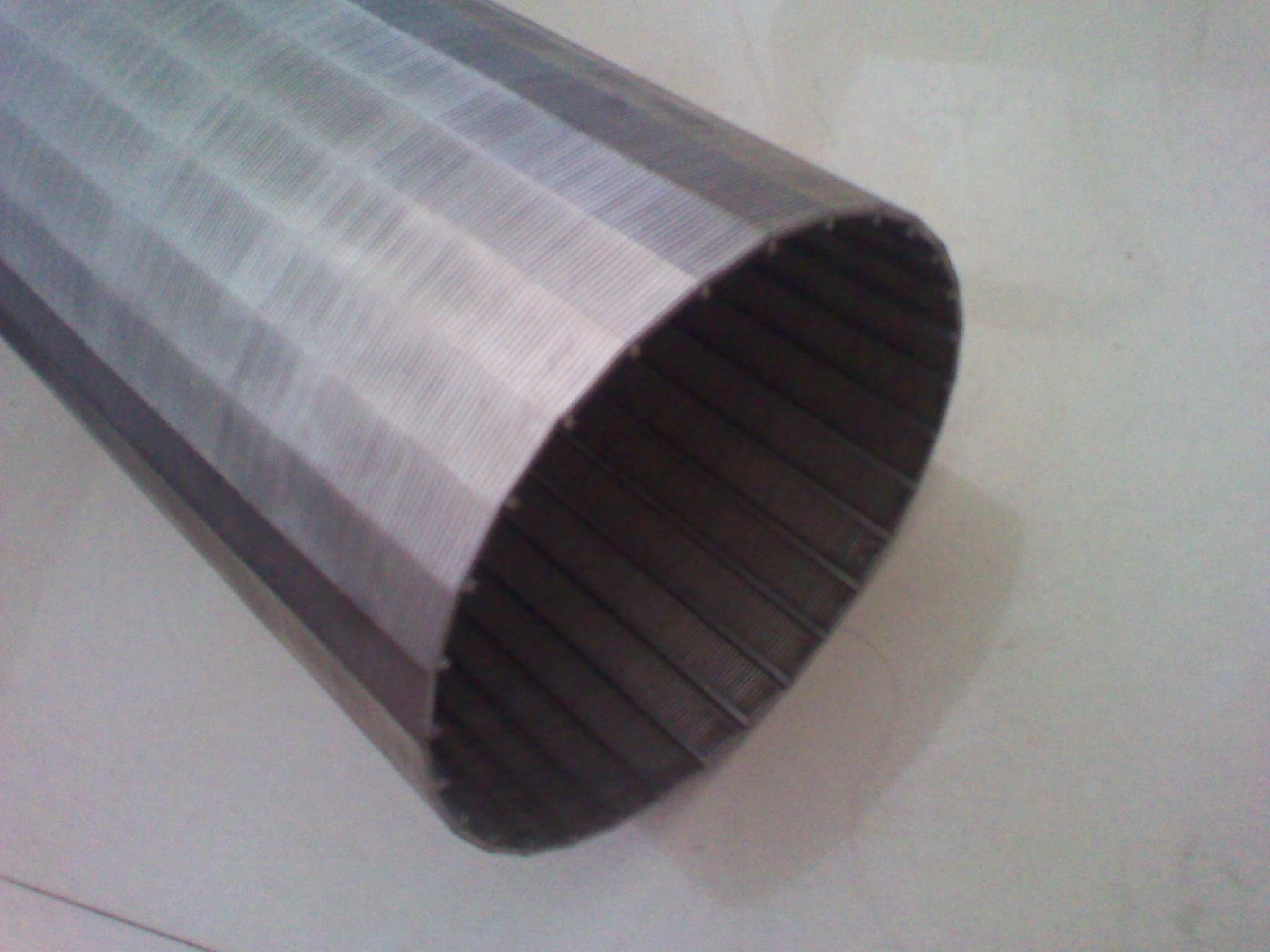 0.1mm Continuous Slot Screen 4m Length AISI 316 Johnson Well Screen