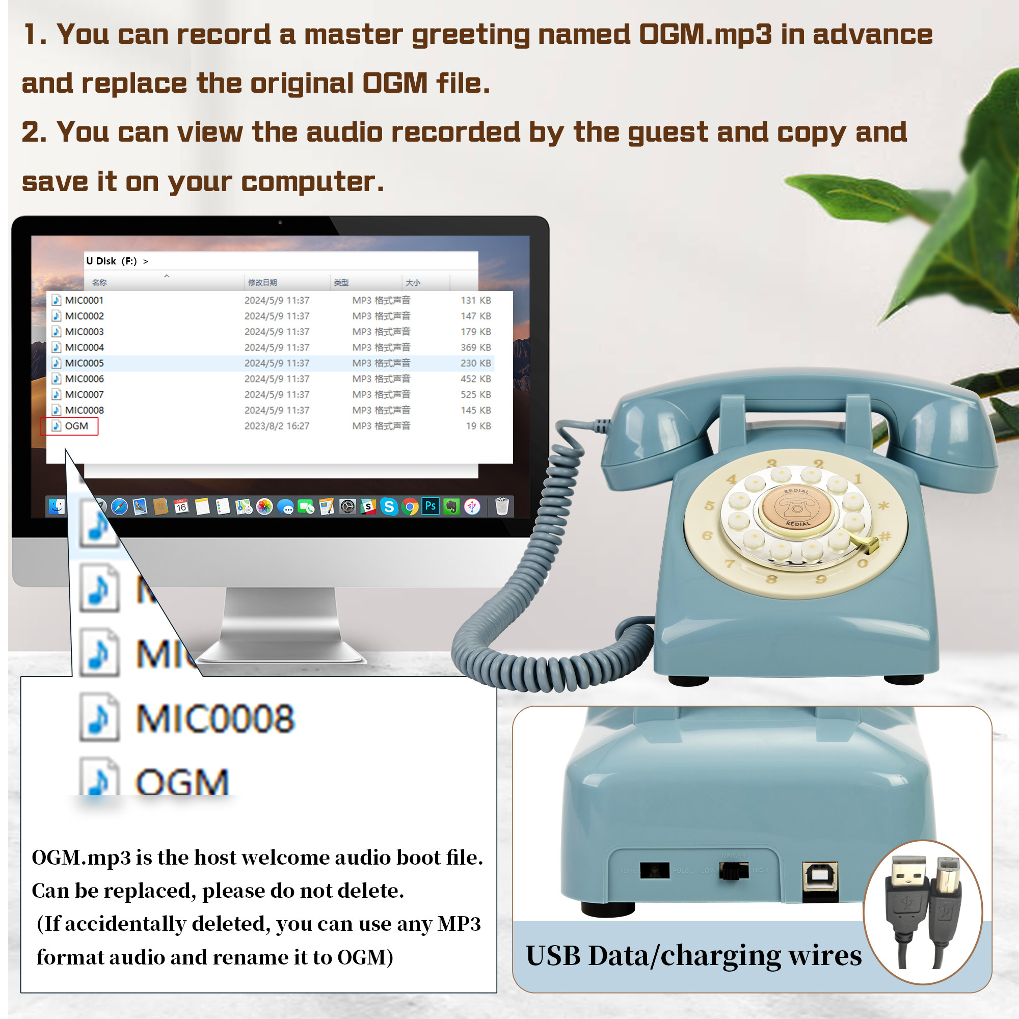 Audio Guest Book Wedding Phone Perfect For Your Big Day