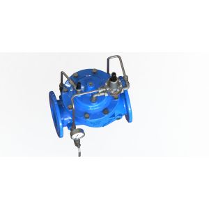 Pressure Control Valve With Diaphragm , FBE Coated Pressure Sustaining Valve