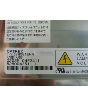 China T-51639D084JU-FW-A-AB LCD Screen 8.4 inch 1024*768 LCD Panel for Industrial. on sale