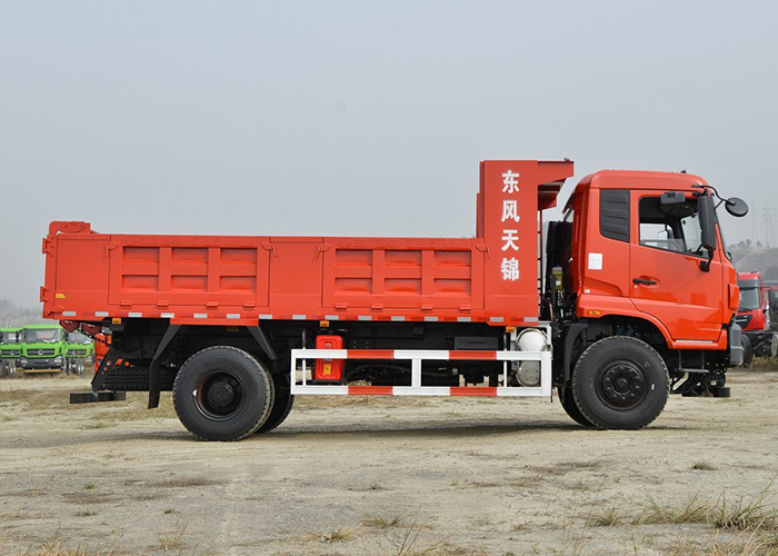 New Dongfeng Lightweight Dump Truck 8*4 Dump Trucks Diesel Engines For Urban Construction Slag Transportation