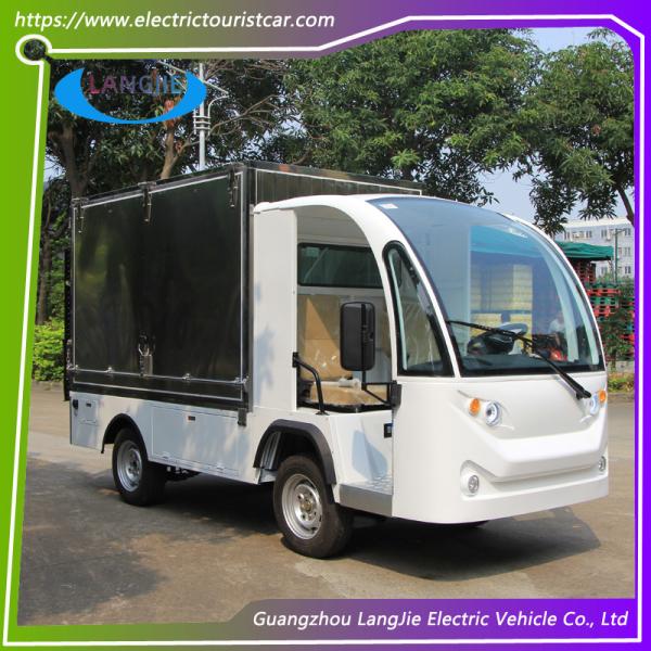 Cargo Type Airport Battery Powered 2 Seats Electric Luggage Cart Freight Car For