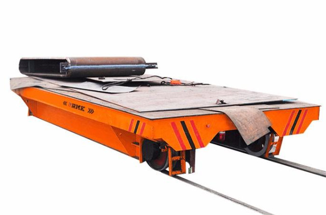 Battery Type 100 Ton Material Transfer Cart Simple Structure