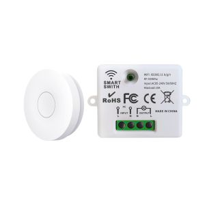 China RF433Mhz Self Powered Waterproof Remote Controller Switch Wall Light Switch on sale