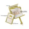 Buy cheap Full Set Leather Travel Jewellery Box , Clear Personalized Travel Jewelry Case from wholesalers