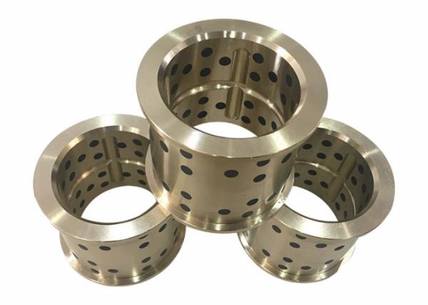 Quality C83600 Bronze Flange Bearing , Custom Bronze Bushings Stamping Tooling Standard for sale