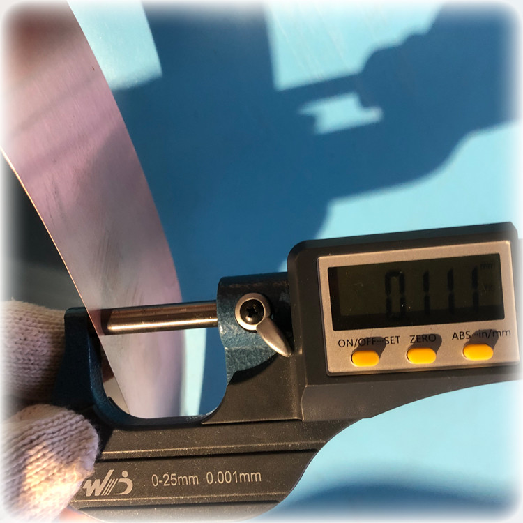 C11000 C1100 99.9% R-Cu58 Pure Copper Foil 0.1mm*56.6mm C101 For Bending Stress Components
