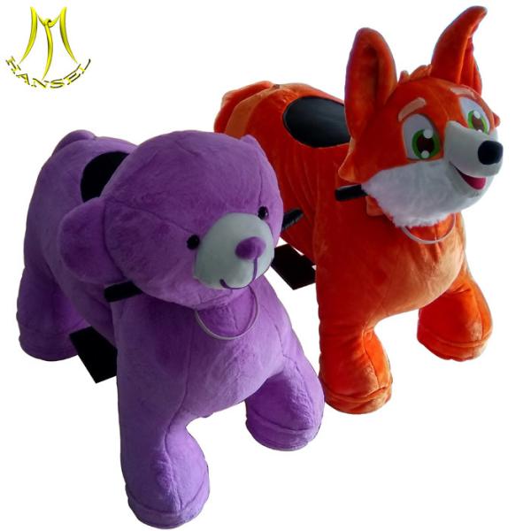 Hansel battery operated ride animals and ride on animal plush made in china with