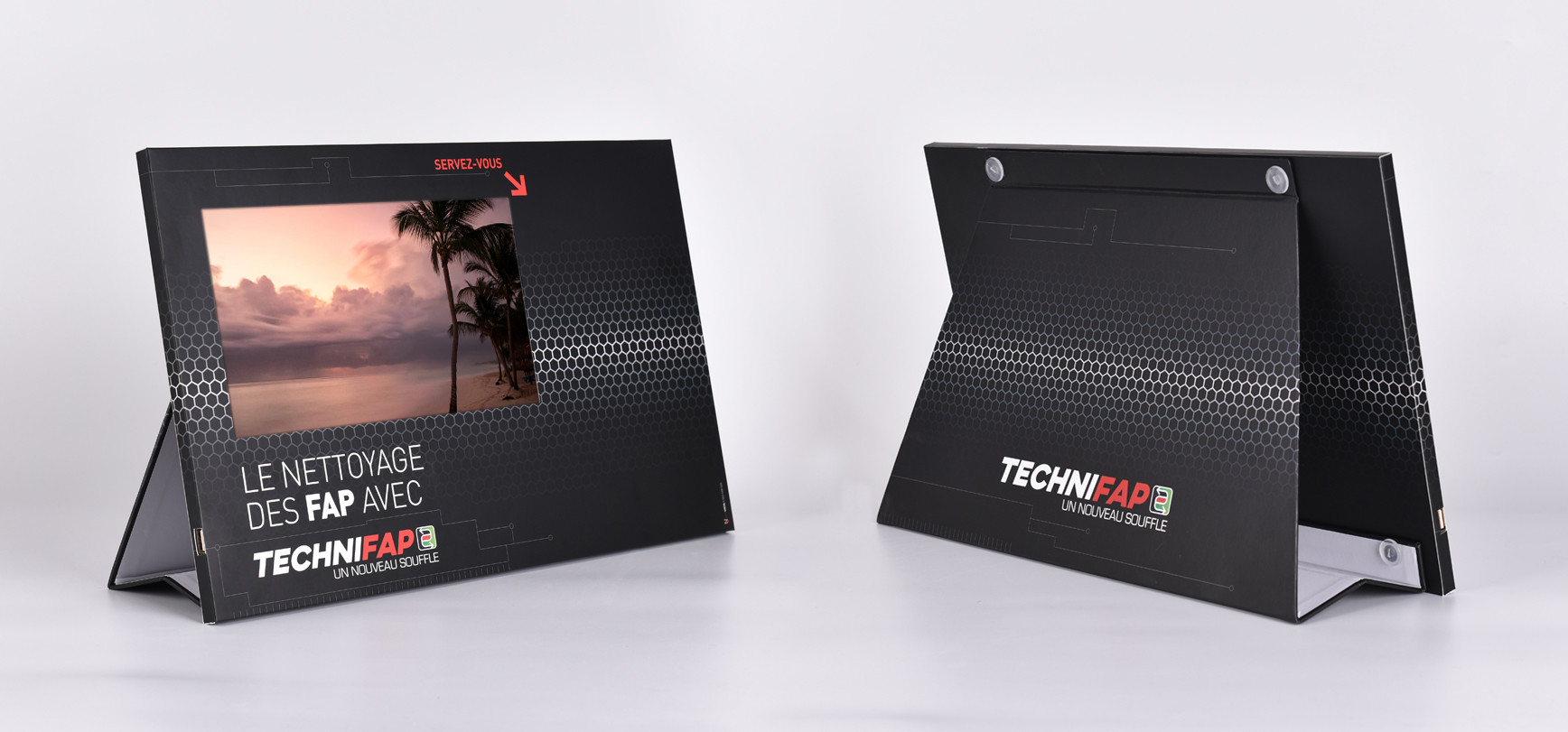 10 inch LCD screen video player used in store advertising digital video display for retail counter display