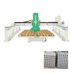  Automatic Marble Granite Bridge Saw Cutter 3200x2000x220mm 18.5kw Manufactures