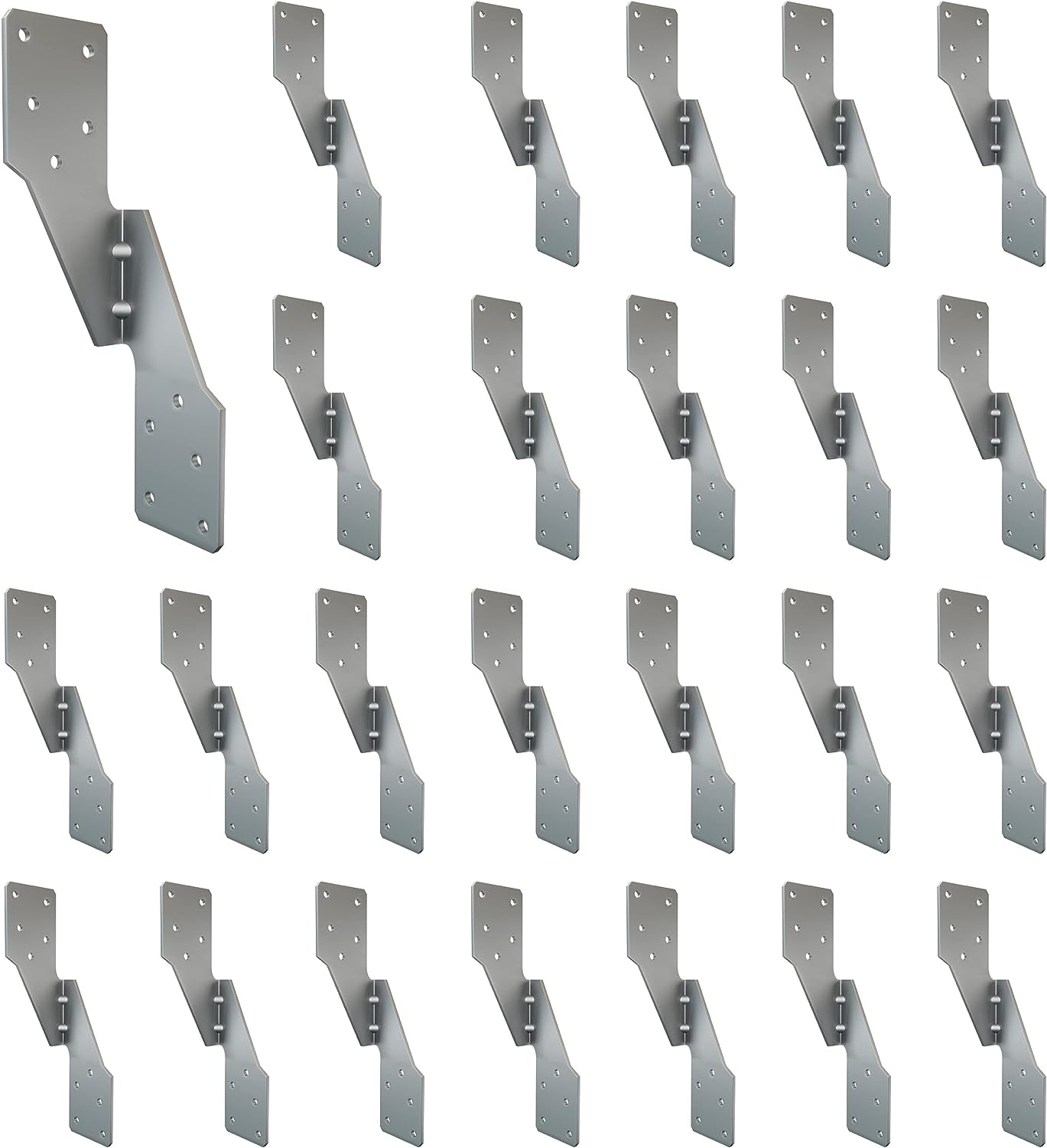 Galvanized Steel Hurricane Tie Brackets for Widely Applicable Rafter Ties 152*35.5mm