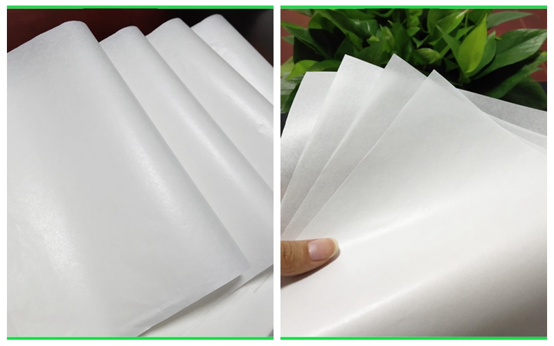 32 / 35 / 40grams MG White Kraft Paper FDA Roll Packaging For Packing Chips