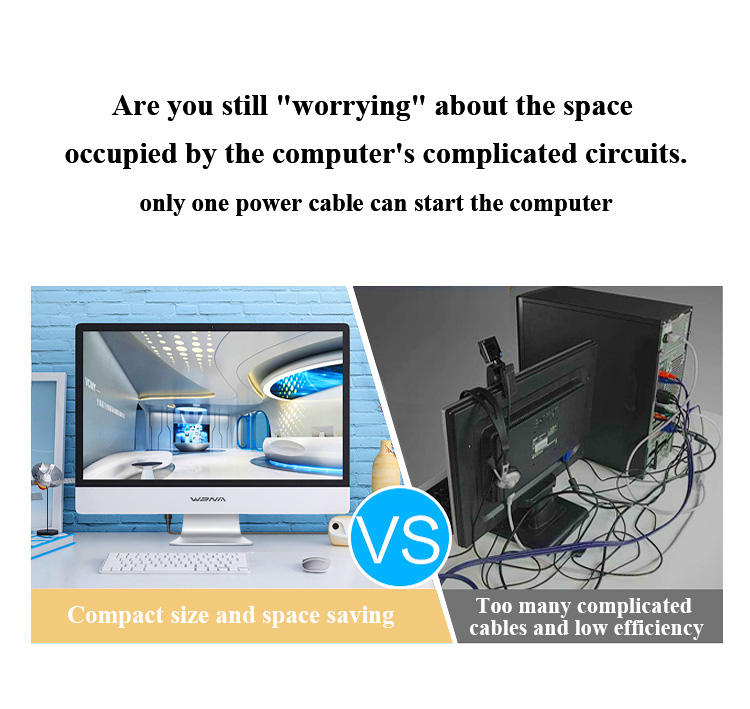 18.5 Inch Core I3 I5 I7 Led Aio Monoblock Barebone Touch All In One Pc For Designers