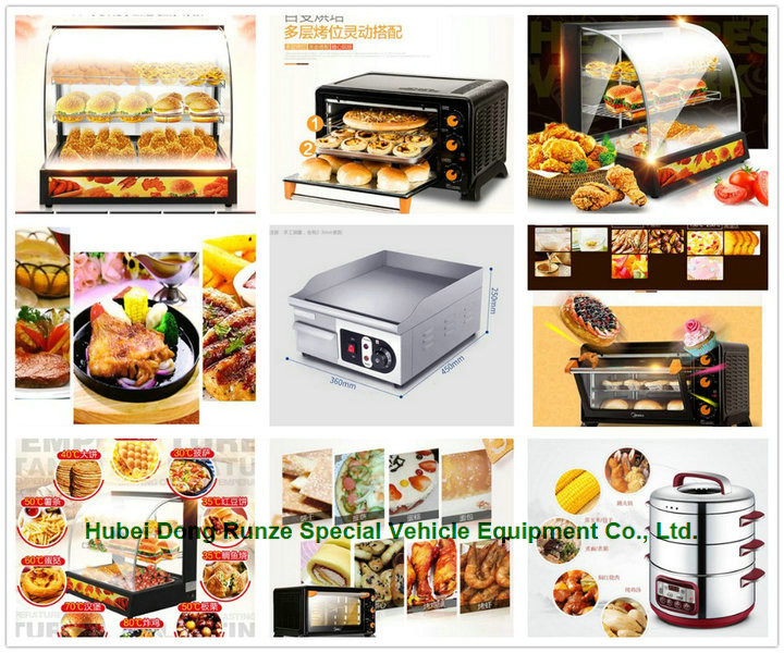 FOTON Enclosed Street Mobile Restaurant Truck For Fast Food Vending