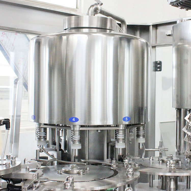 Stainless Steel Washing Filling And Capping Machine 4000BPH 8000BPH