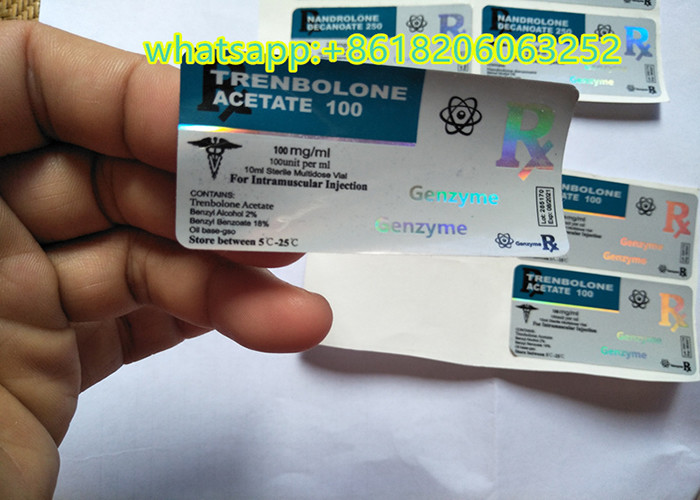 Digital Printing Glass Vial Labels For High Performance Vials