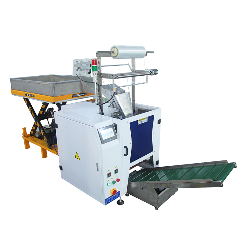high quality screws nuts hardware filling sealing packaging machine with check weighing