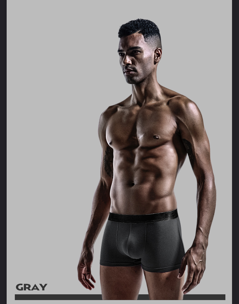 Four Gift Boxer Set Mens Boxer Briefs Breathable Comfortable Custom Underwear