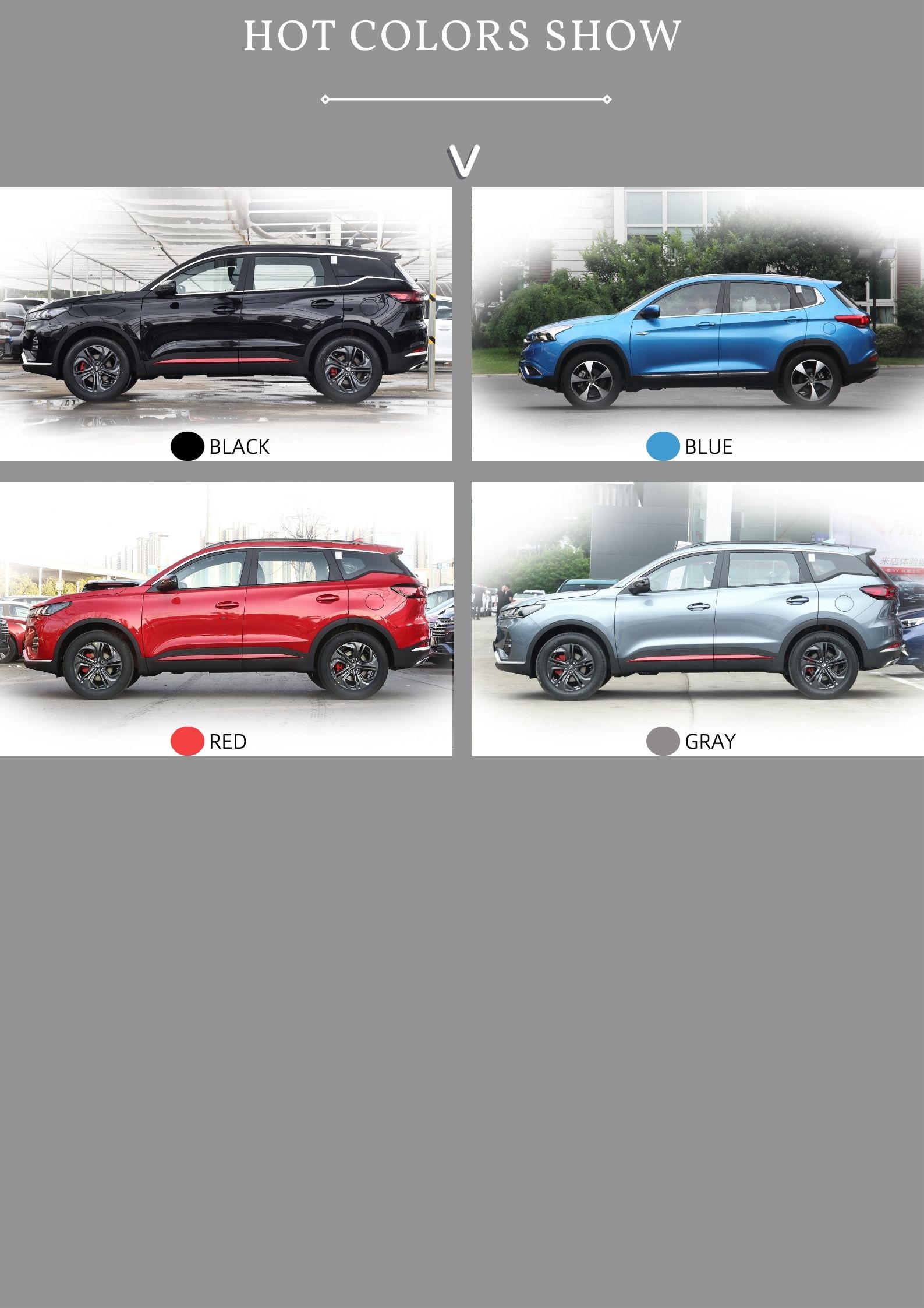 50-80L Fuel Tank Capacity Chery Tiggo 7 Plus RHD 5 Doors 5 Seats SUV Deposit Popular