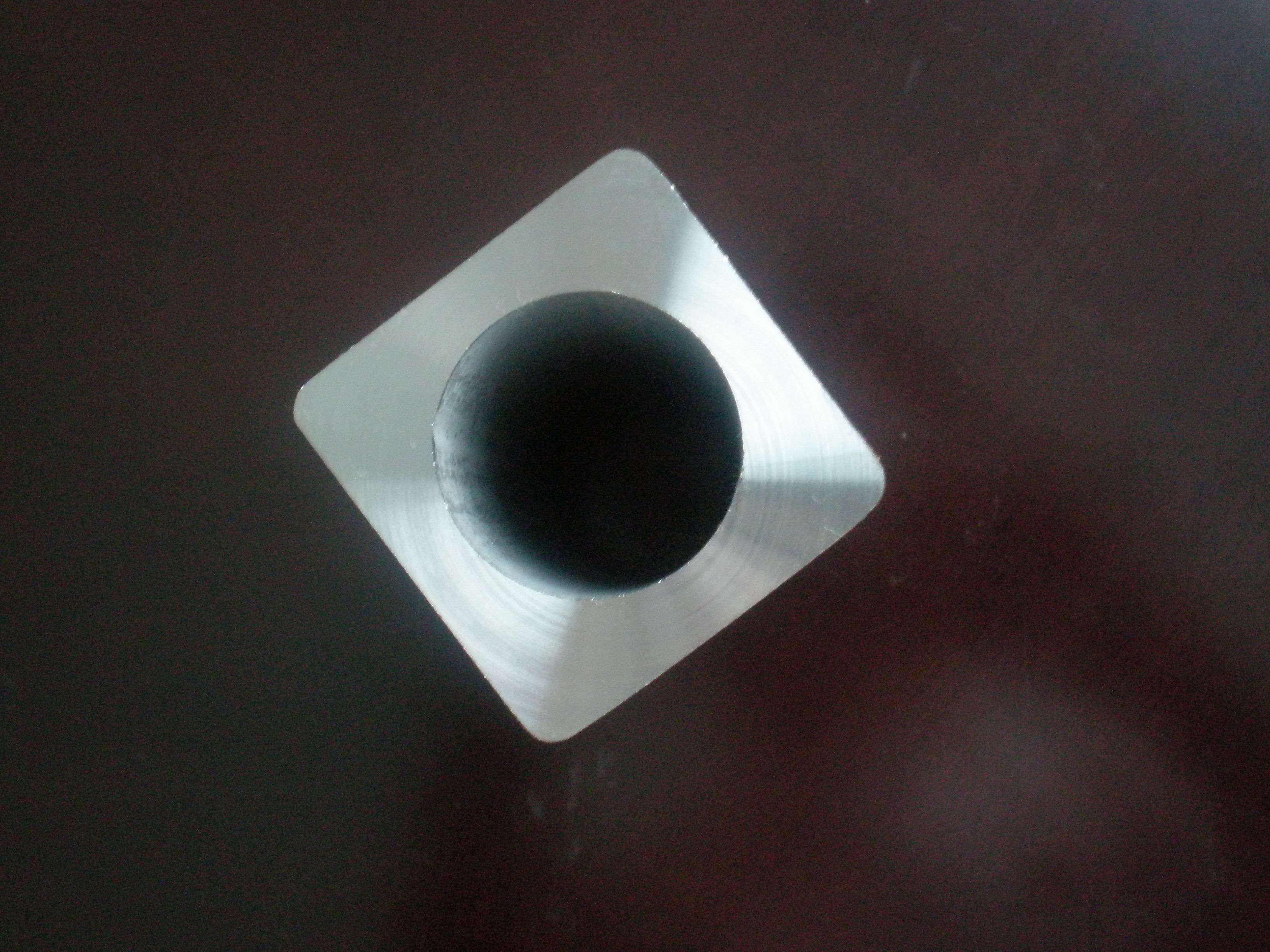 Outside Square Inside Round Steel Tubes