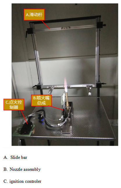 AC220V 160kPa Wire Cable Flammability Test Chamber