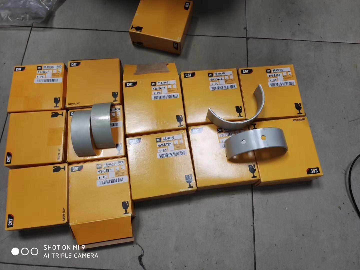 Caterpillar 4W-5492 9Y-9497 Main Bearing Connecting Bearing 328-5574 217-0390 Cat 3406B 3408C 3412E