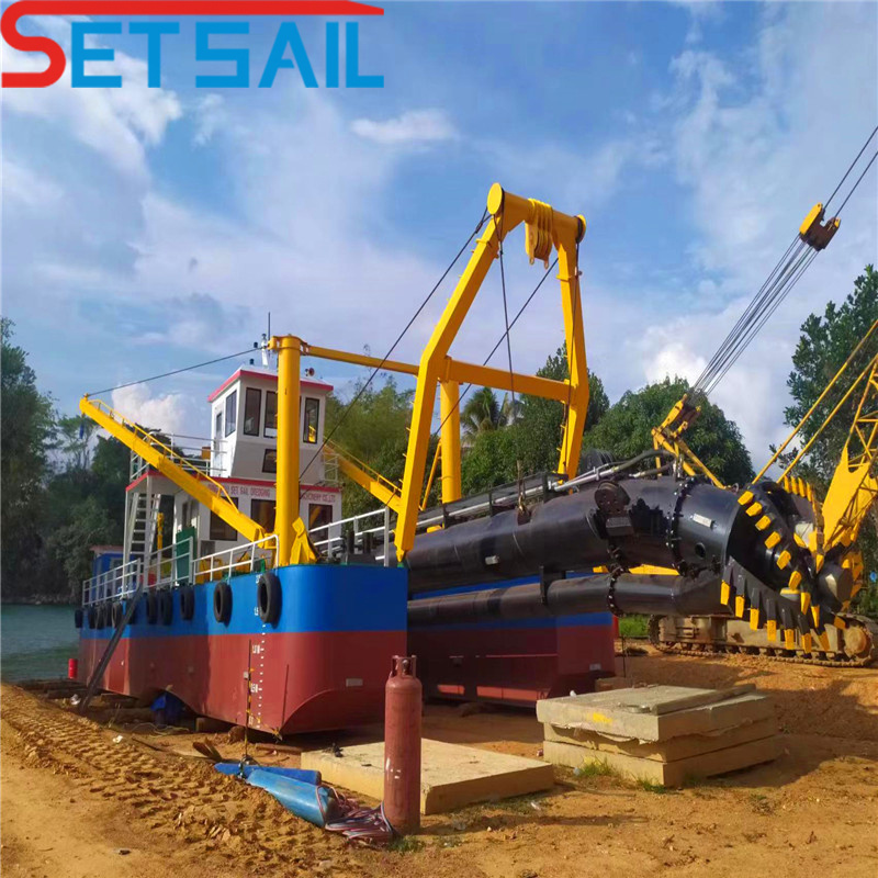 12 Inch Cutter Suction Sand Dredger with ISO Certification