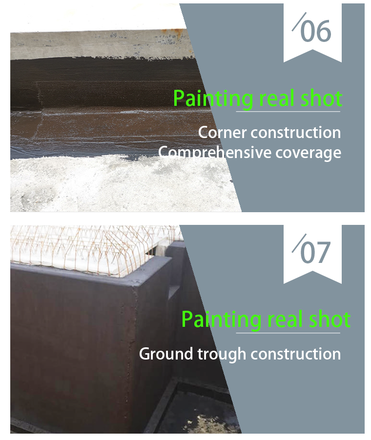 Outdoor Roof Waterproofing Coating With Polymer Modified Asphalt Coating