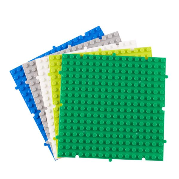 City construction educational toy 16x16 dots bottom splicing base plate building