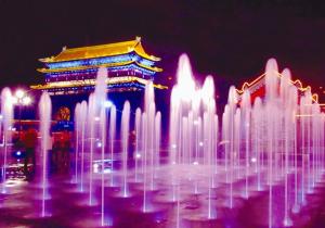 China AAA Dancing Fountain Nozzles Small Air Mixed Trumpet Fountain Jet on sale