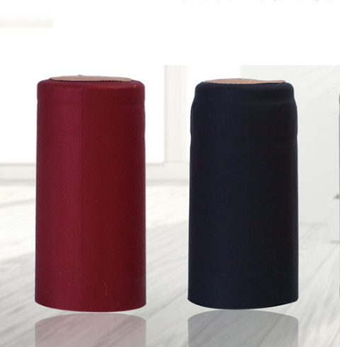 Customized Bottle Color Heat Shrink PVC Embossed Wine Bottle Cap with Bottle Stopper