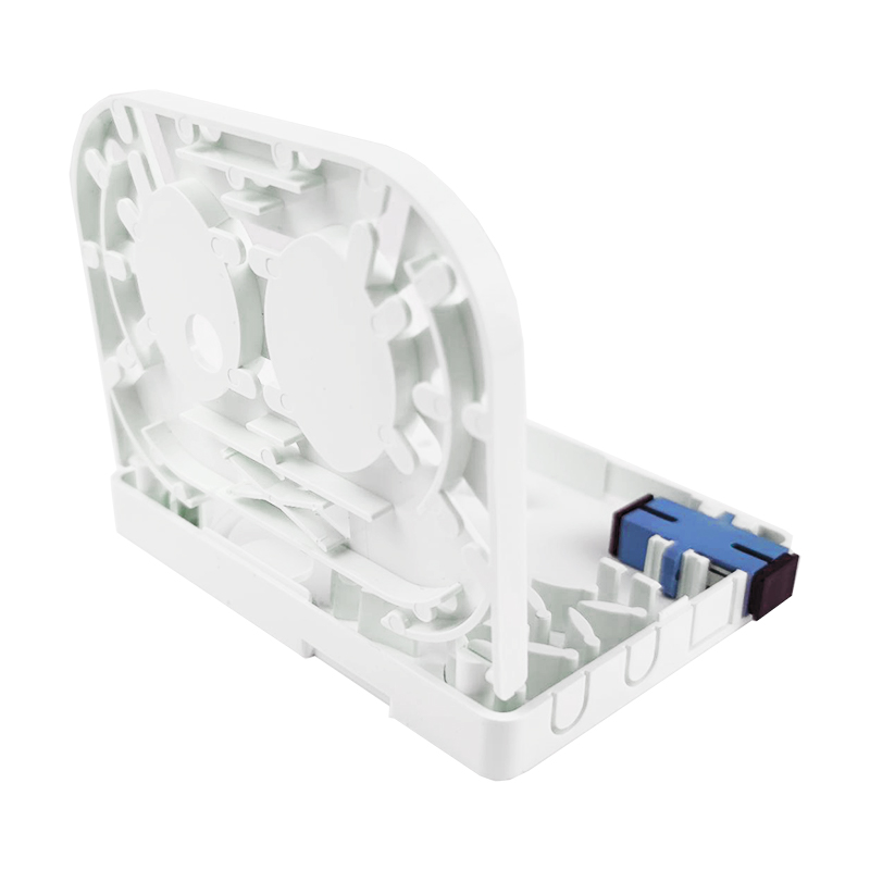 FTTH Network Feature Used 2 Cores UPC Plastic Fiber Optic Faceplate Socket Panel Indoor