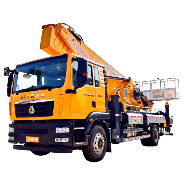 50m Bucket Truck Aerial Working Platform Truck Mounted High-altitude Operation