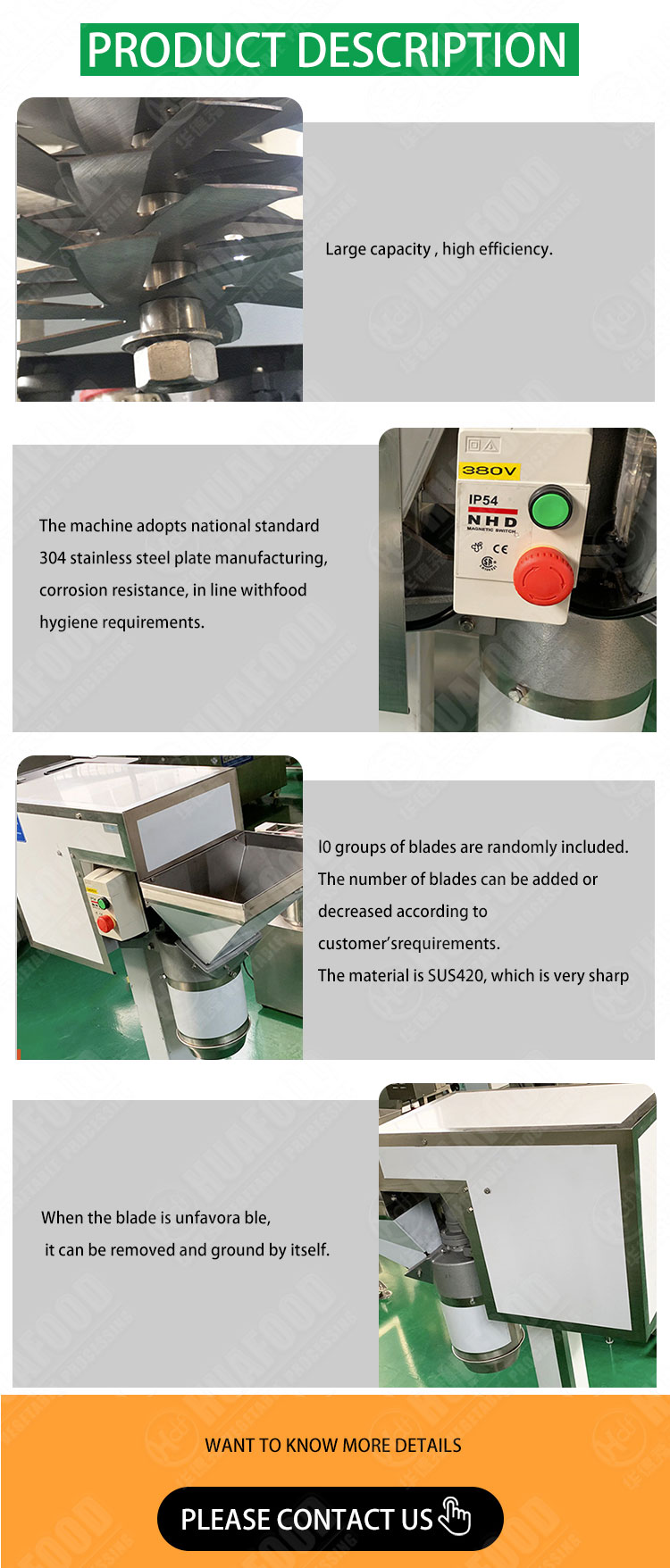 Garlic Food Grinding Machine Yam Mashing Machine Multifunctional