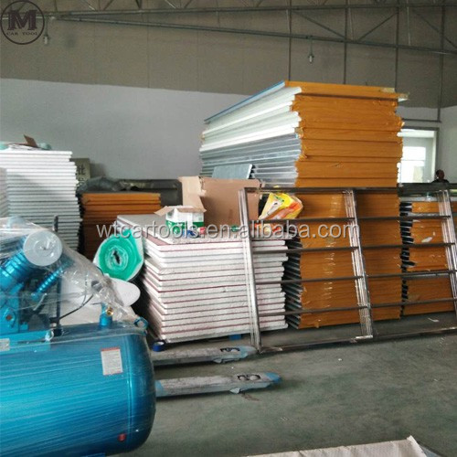 LED Light SUV Car Spray Booth 6900*3900*2650mm with Fiberglass Exhaust Filter