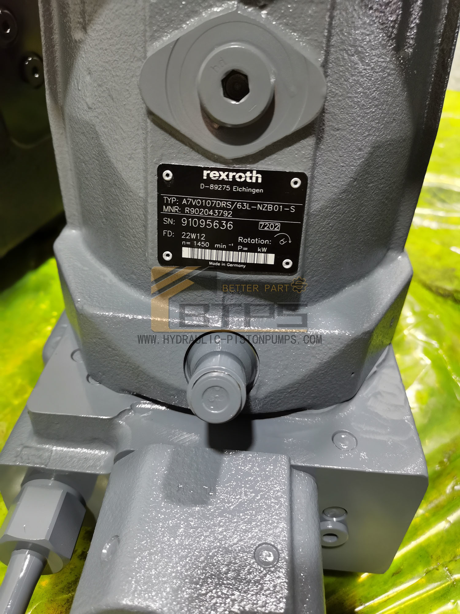 Axial Piston Rexroth Variable Pump R902253974 A7VO107DRS/63L-VZB01-S A7VO A7VO107DRS/63L-NZB01-S Rexroth Piston Pump