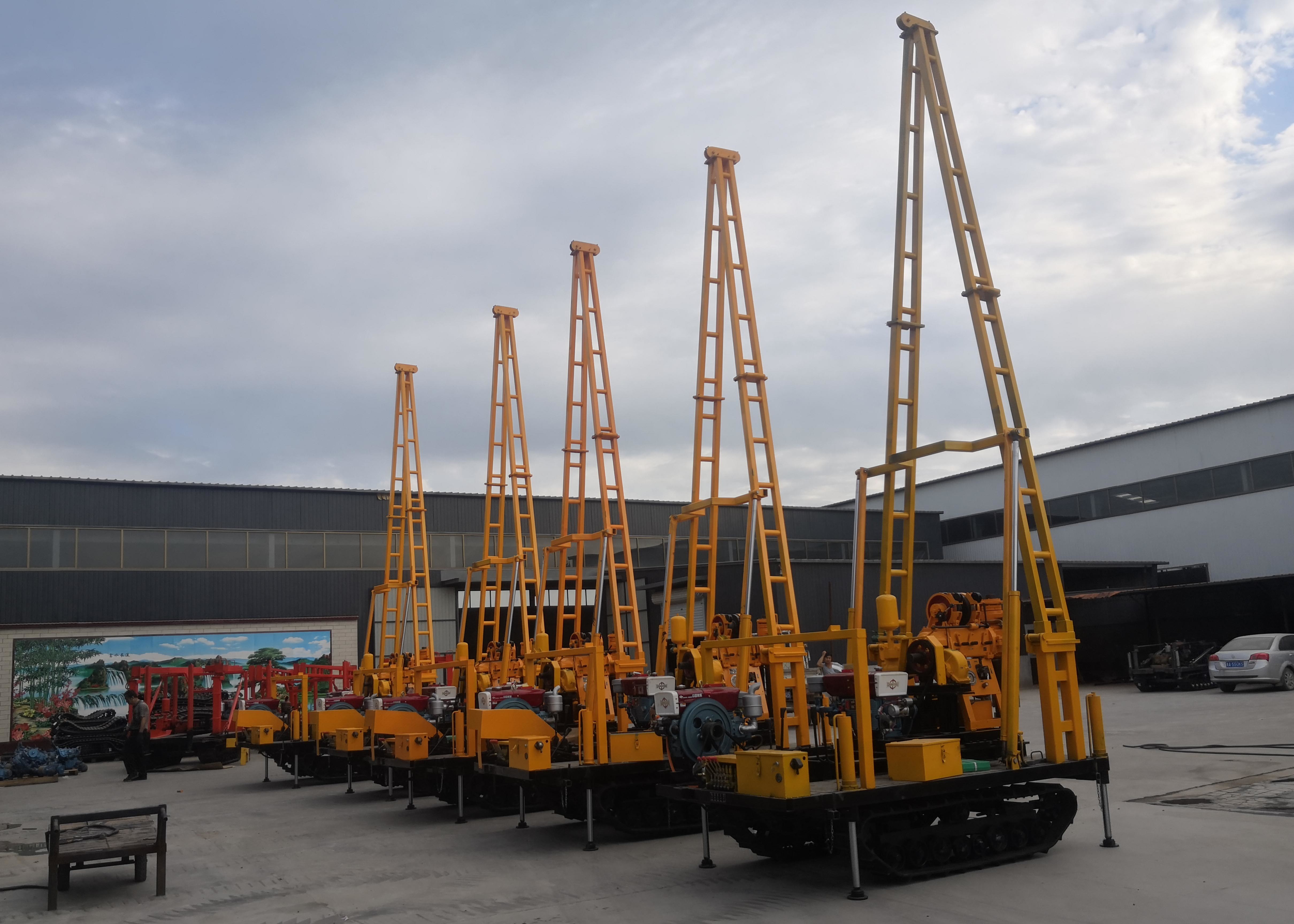 4MT Capacity Rubber And Steel Track Undercarriage For Drilling Rigs 4000* 900*540mm
