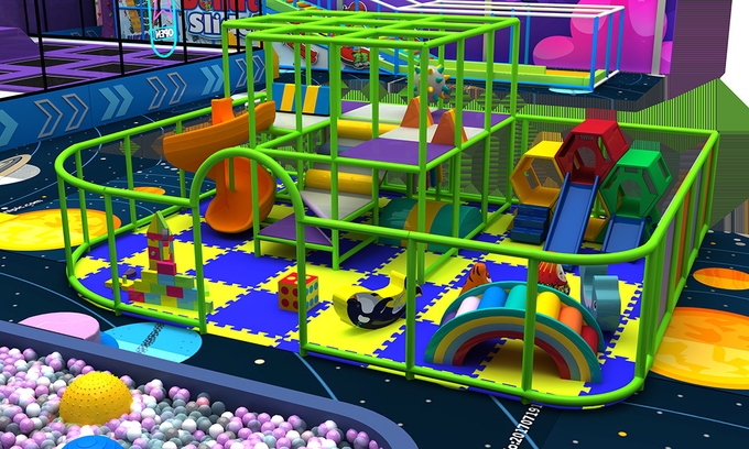 Large Size Kids Indoor Commercial Playground Equipment 2-12 Years Old For Business