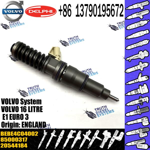 Factory Direct Sale Diesel Fuel Injector 20544184 85000317 BEBE4C04002 For VOL