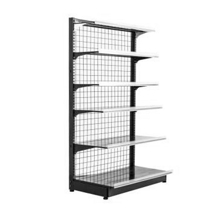 Rectangular Wire Mesh Display Rack Shelving Retail Store Wire Mesh Display Shelves