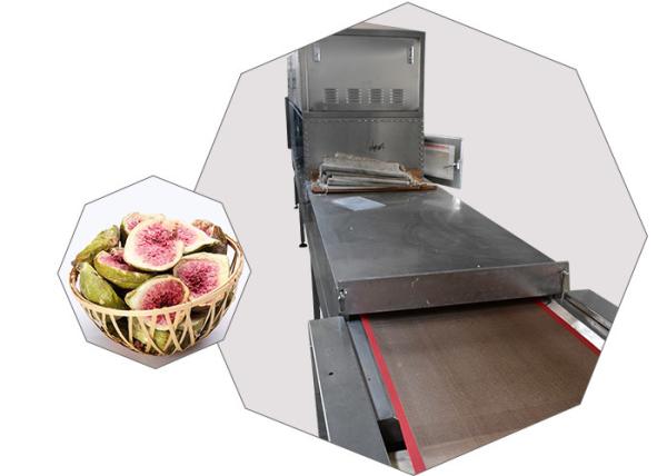 Conveyor Belt Microwave Sterilization Vegetable Dryer Machine Convenient
