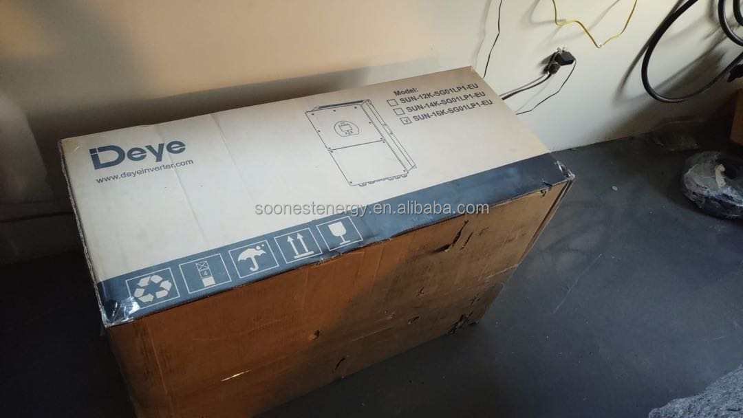 8Kw 10Kw 12Kw Deye Hybrid Solar Inverter 12Kw Single Phase 48V Solar Battery Deye Batteries And Deye 5Kva Inverter