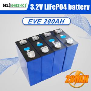 China EVE LF280K eve 280Ah lifepo4 Battery Cells 3.2V 8000 Cycles Rechargeable cell lifepo4 battery for EV on sale