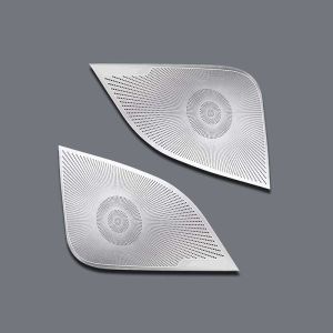 Precision Metal Etching Stainless Steel Speaker Mesh Covers With Burr Free Edges