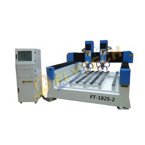  Heavy Duty CNC Router multiple heads Stone engraver machine with EPS instructurer Manufactures