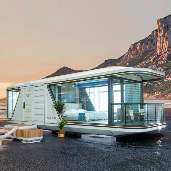 Fuqian Intelligent Comfort Mobile Space Capsule Waterproof Steel Structure For